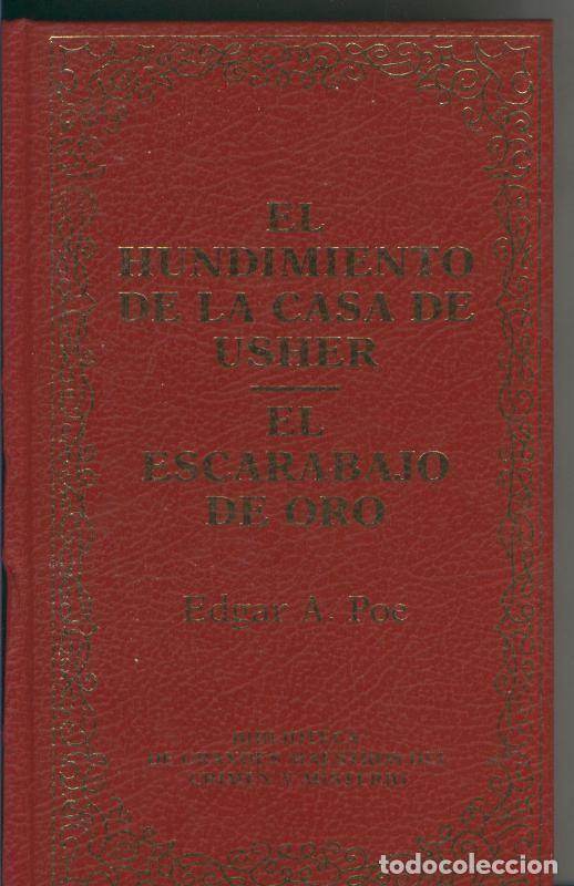 B&uuml;cher: El Hundimiento de la casa de Usher.El - El escarabajo de oro - Edgar Allan Poe