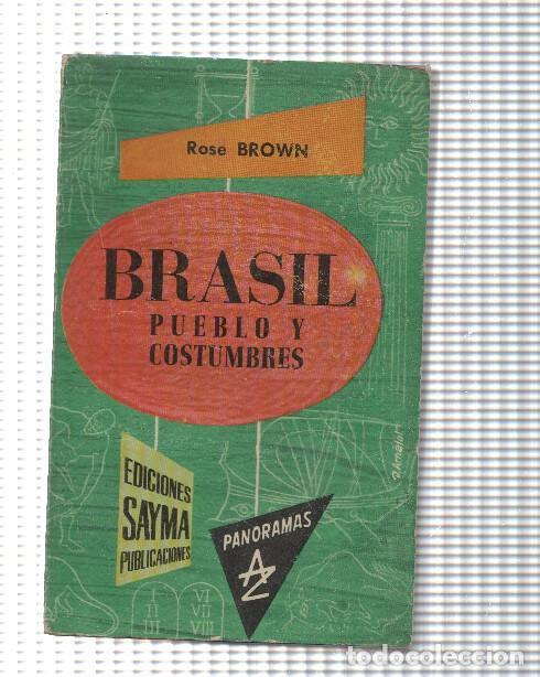 Libros: Brasil. Pueblo y costumbres - Rose Brown - Foto 1