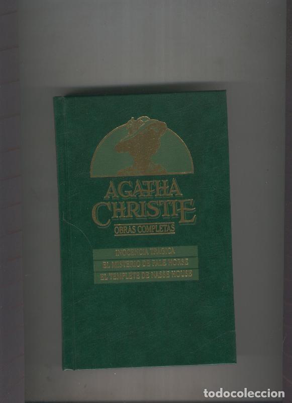 Libri di seconda mano: Inocencia tragica-El misterio de Pale Horse-El templete de Nasse - Agatha Christie