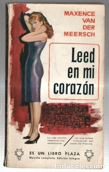 Libros: Libro Plaza numero 164: Leed en mi corazon - Maxence Van Der Meersch - Foto 1