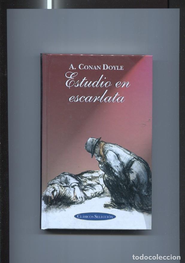 Libros: Clasicos Seleccion: Estudio en Escarlata - Arthur Conan Doyle - Foto 1