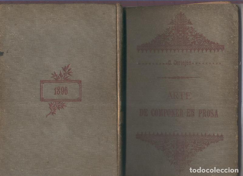 Libros: Arte de componer en prosa castellana - Clemente Cortejon - Foto 1