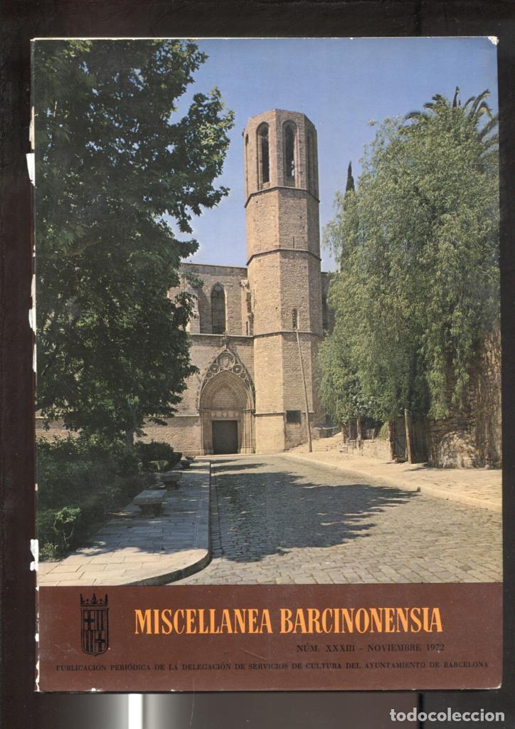 Libros: Miscellanea Barcinonensia numero 33 - Varios - Foto 1