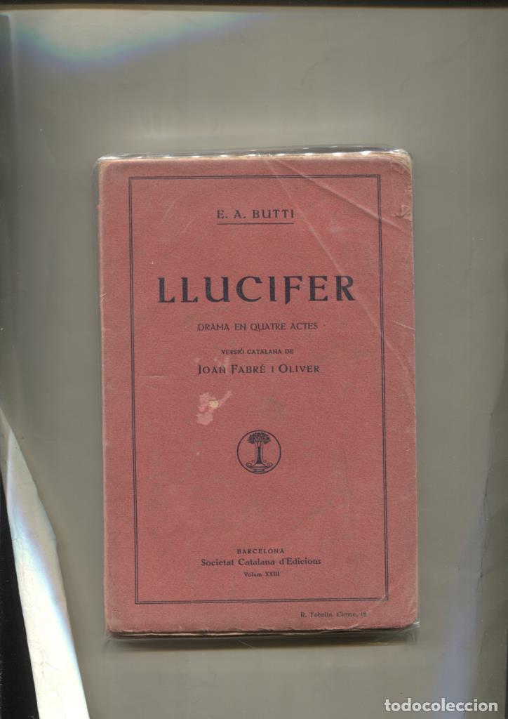 books: Llucifer, drama en quatre actes - E.A. Butti