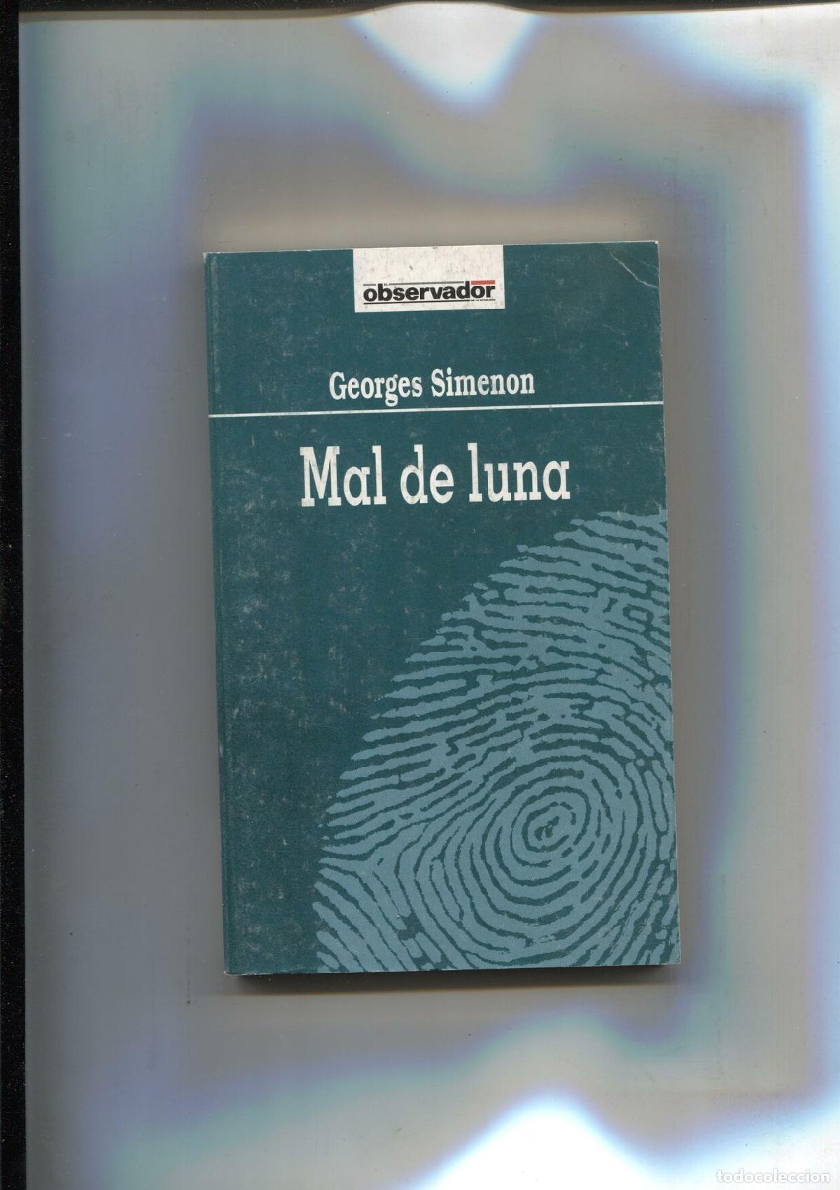 Libros: Mal de luna - Georges Simenon - Foto 1