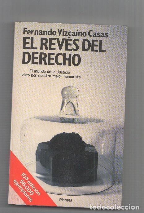 B&uuml;cher: Coleccion Fabula numero 072: El Reves Del Derecho - Fernando Vizcaino Casas