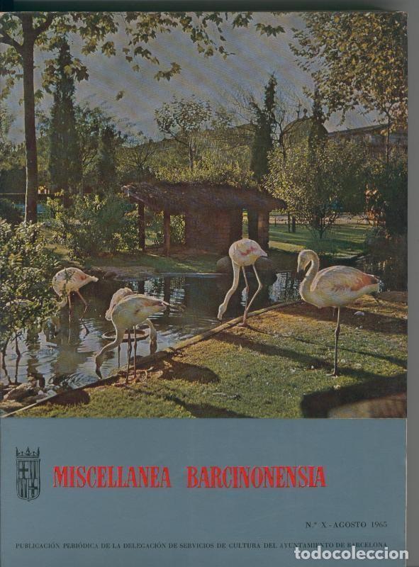 Libros: Miscellanea Barcinonensia numero 10 (1965) - Varios - Foto 1