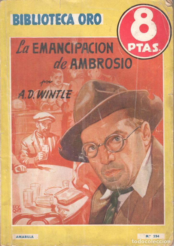 Libri di seconda mano: Biblioteca Oro Amarilla numero 234: La emancipacion de Ambrosio - A.D.Wintle