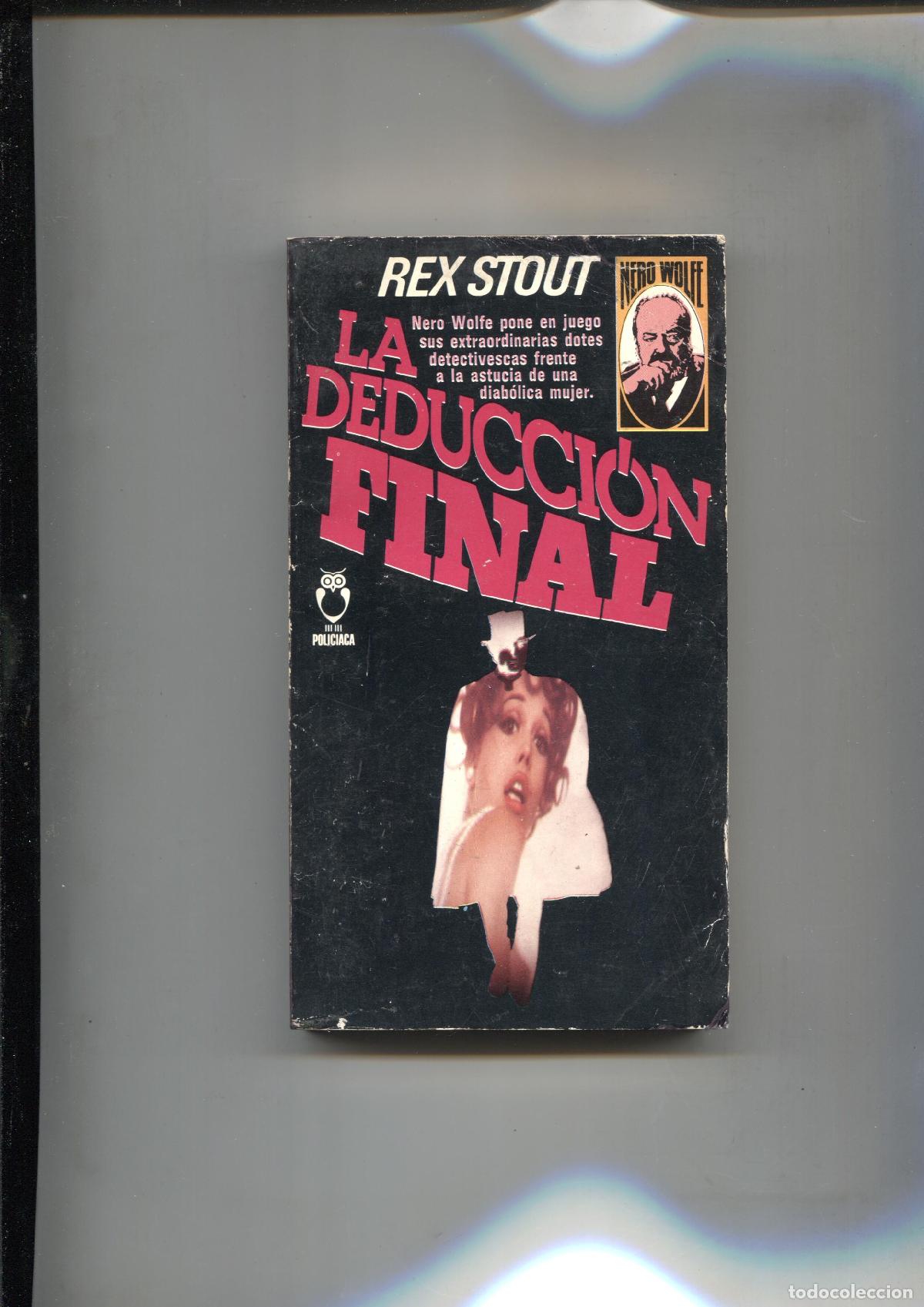 Libri di seconda mano: Coleccion El Buho numero 36: La deduccion final (Nero Wolfe) - Red Stout