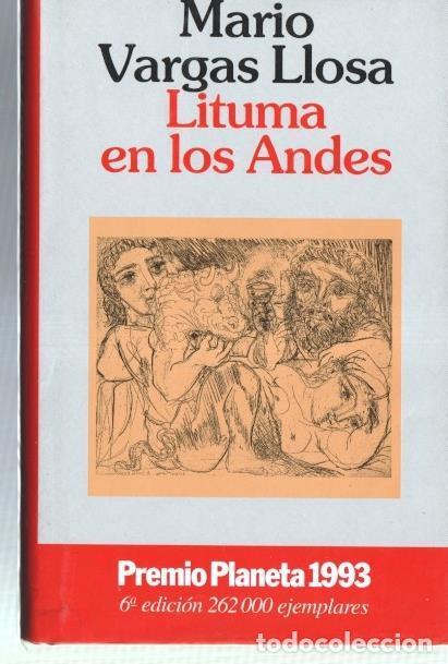 Libros: Lituma en los Andes - Mario Vargas llosa - Foto 1