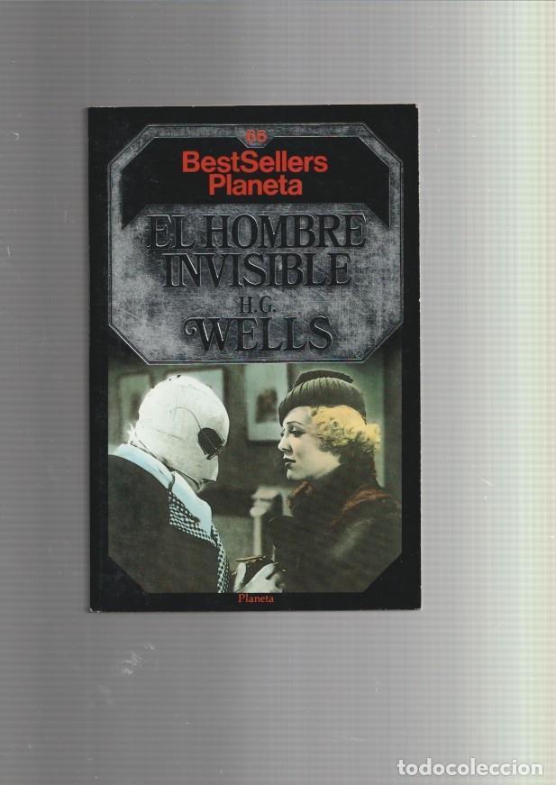 Libros: BestSellers numero 66: El hombre invisible - Herbert George Wells
