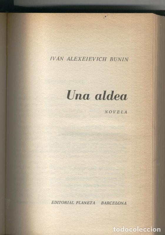 Libros: Coleccion Premios Nobel: Una aldea - Ivan Alexeievich Bunin - Foto 1
