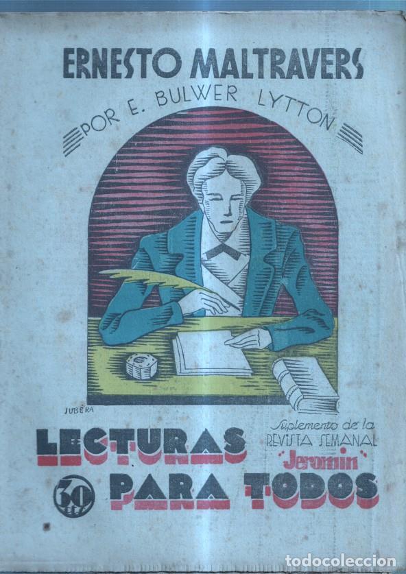 Libros: Ernesto Maltravers - Edward Bulwer Lord Lytton - Foto 1