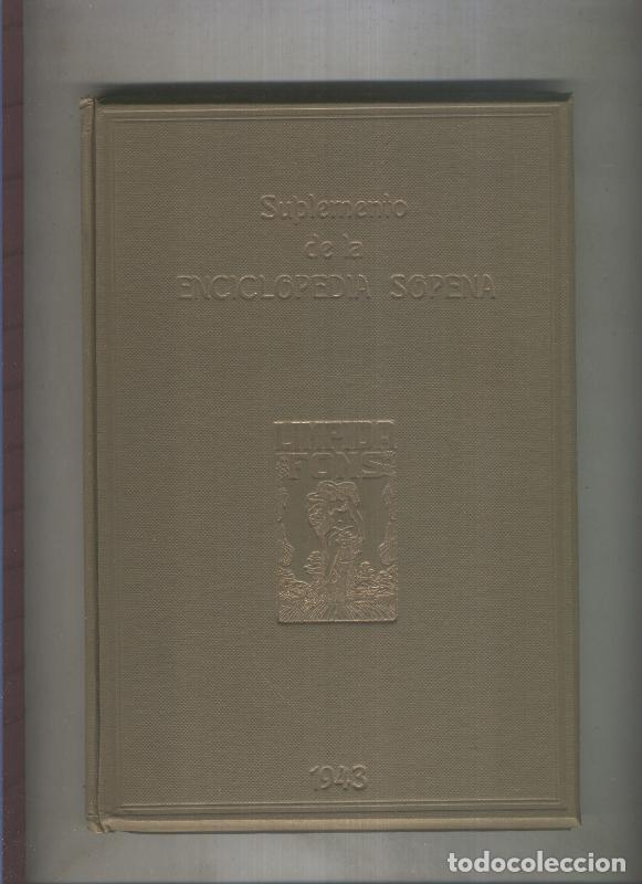 B&uuml;cher: Suplemento de la Enciclopedia Sopena cerrado en septiembre de 1942 - varios