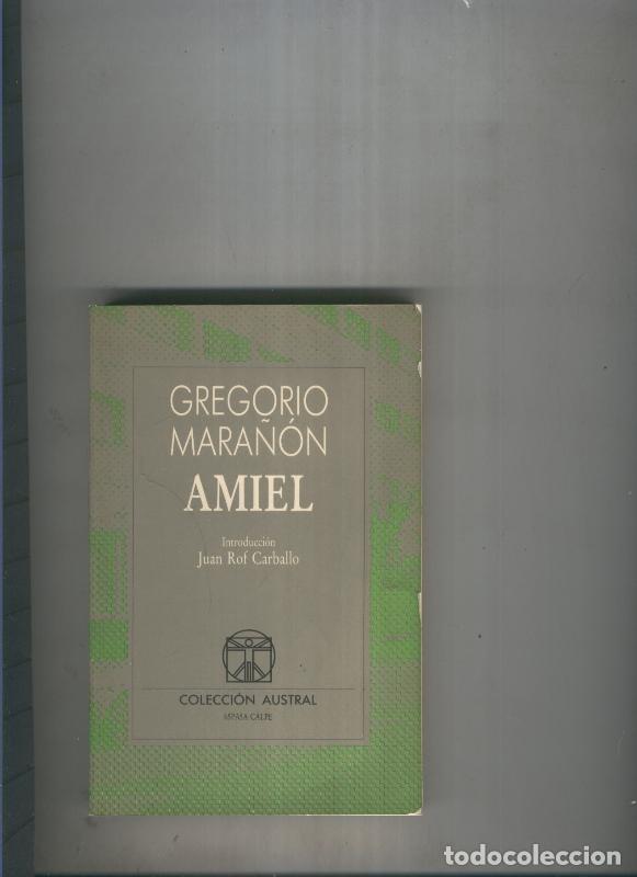 Libros: Amiel - Gregorio Mara&ntilde;on - Foto 1