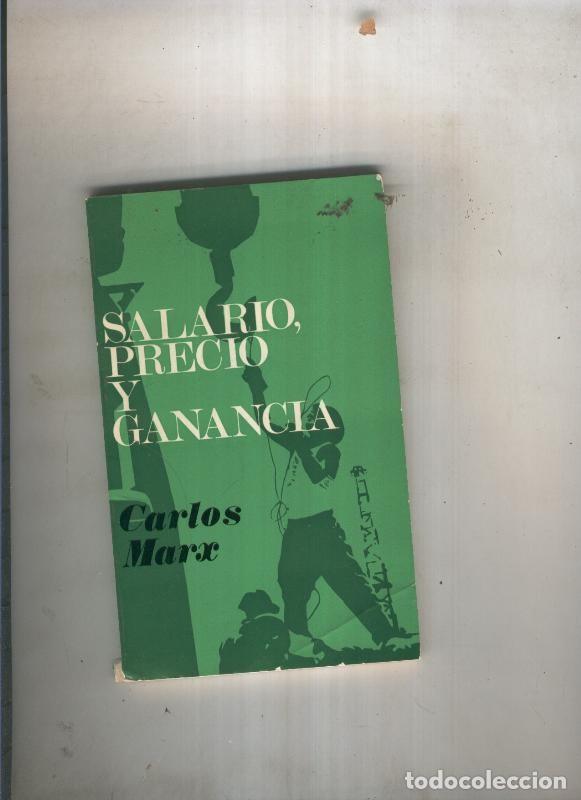 books: Salario, Precio y ganancia - Carlos Marx