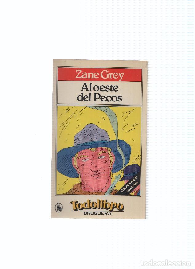 Libros: Al Oeste del Pecos - Zane Grey - Foto 1