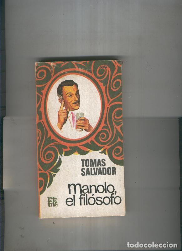 Libros: Manolo, el filosofo - Tomas Salvador - Foto 1