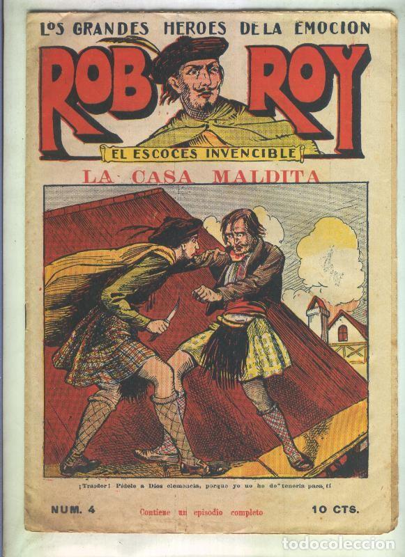 B&uuml;cher: Rob Roy el escoces invencible numero 4: La casa maldita - Folletin
