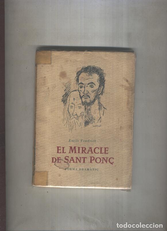 Libros: El miracle de Sant Ponc - Emili Vendrell - Foto 1