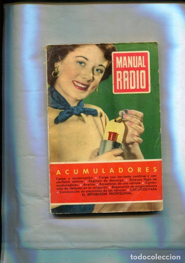Libri di seconda mano: Coleccion Tecnica al dia numero 13: Manual de radio: Acumuladores - R.J. de Darkness