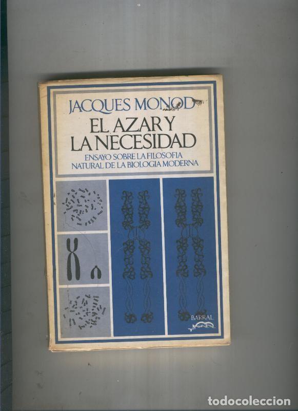 Libros: El azar y la necesidad - Jacques Monod - Foto 1