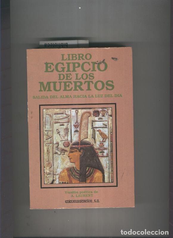 Libros: Libro Egipcio de los muertos - A. Laurent - Foto 1