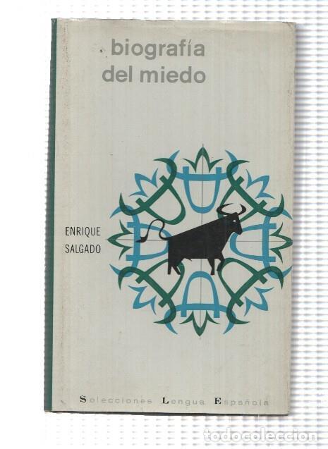 Libros: Biografia del miedo - Enrique Salgado - Foto 1