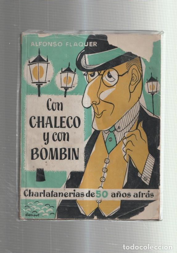 books: Con chaleco y con bombin - Alfonso Flaquer