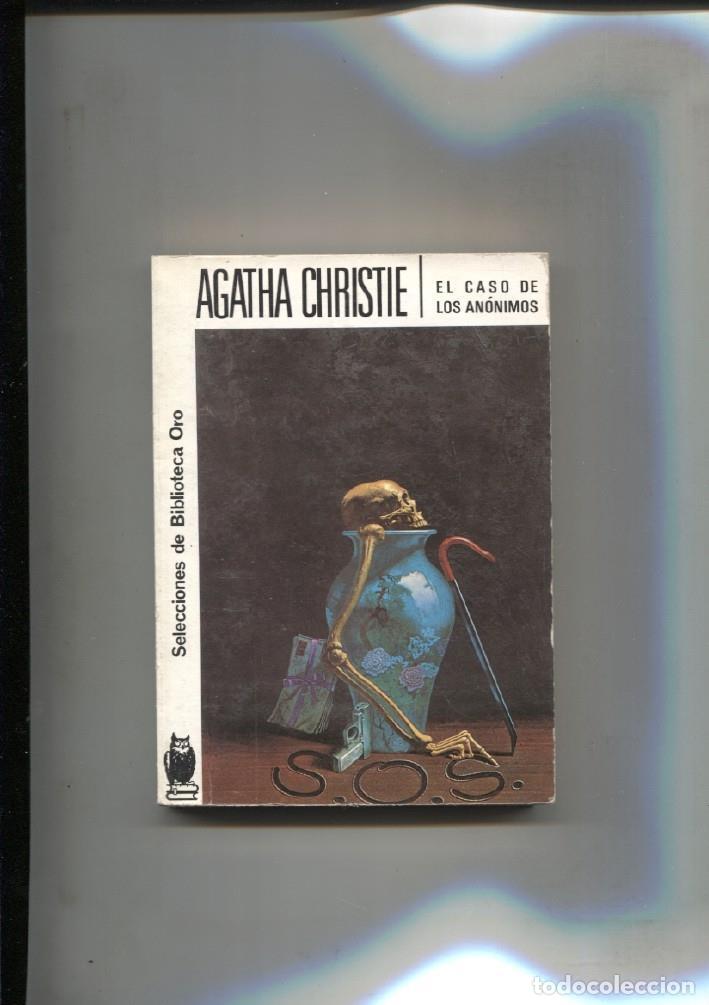 Libri di seconda mano: Selecciones de Biblioteca Oro numero 296: El caso de los anonimos - Agatha Christei