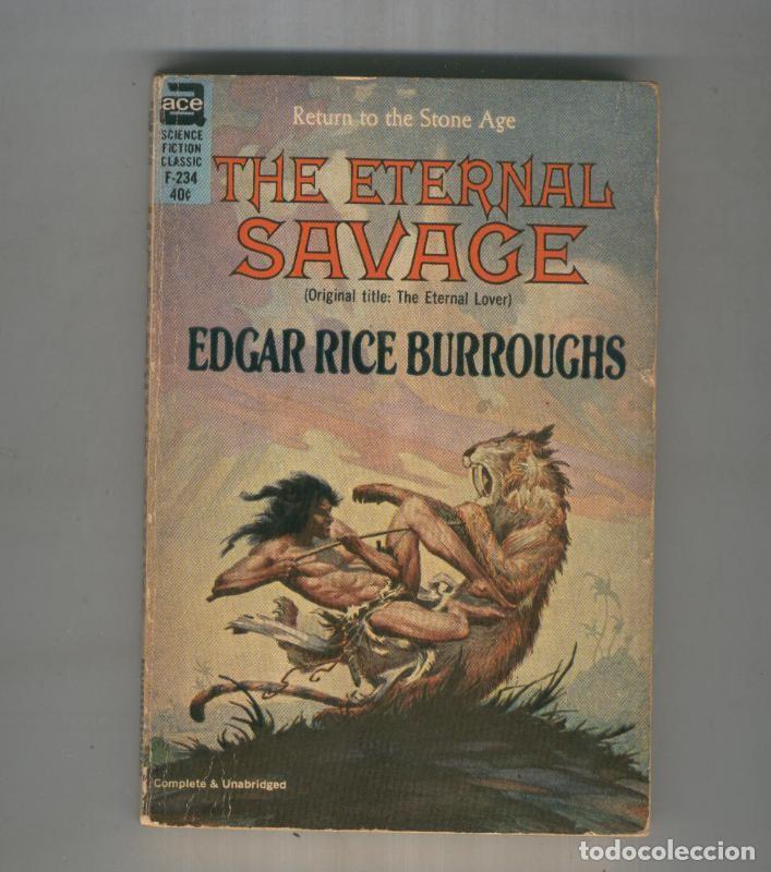 Livros em segunda m&atilde;o: Science Fiction Classic numero F-234: The eternal SAavage - Edgar Rice Burroughs