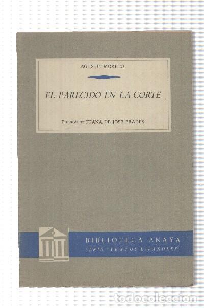 Libros: El parecido en la corte - Agustin Moreto - Foto 1