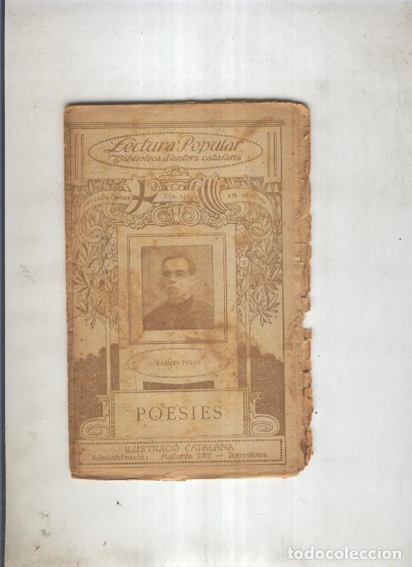 Libros: Poesies de Ramon Pi&ntilde;as - Ramon Pi&ntilde;as - Foto 1