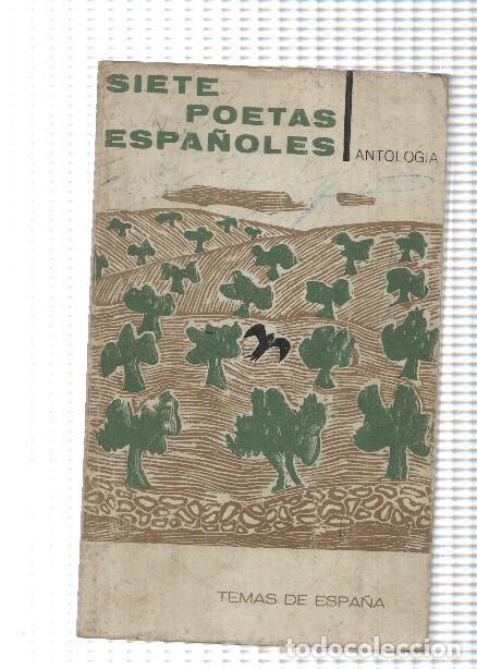 Libros: Siete poetas espa&ntilde;oles - varios - Foto 1