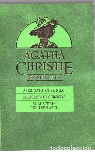 Libros: Obras completas: Asesinato en el Nilo-El secreto de Chimneys-El misterio del tren azul - Agatha Chri