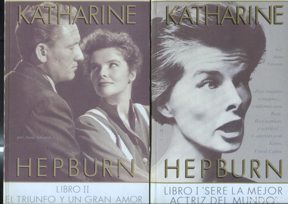 books: Katharine Hepburn, dos volumenes - Anne Edwards