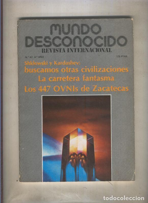 Livros em segunda m&atilde;o: Mundo Desconocido numero 42, diciembre 1979 - Varios