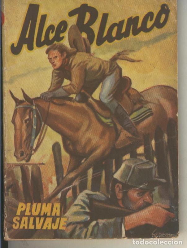 Libros: Alce Blanco numero 08: Pluma salvaje - J.M.Diez Gomez