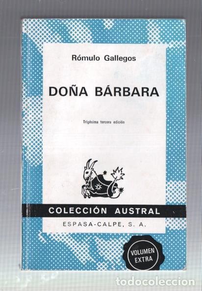 Libros: Coleccion Austral numero 168: Do&ntilde;a Barbara - Romulo Gallegos - Foto 1