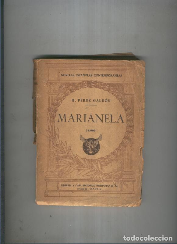 Libros: Marianela - B. Perez Galdos - Foto 1