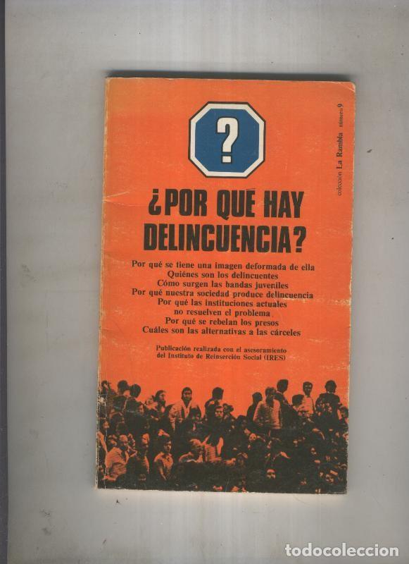 Libros: Por que hay delincuencia - Varios