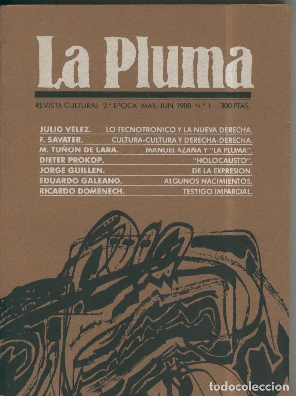 Libros: La Pluma, segunda epoca numero 01 (mayo/junio 1980) - Varios