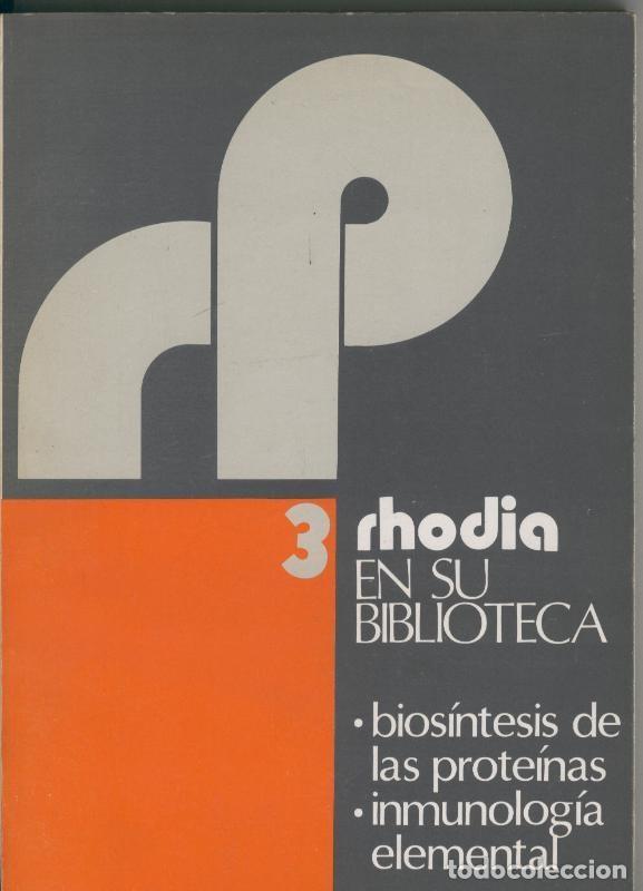 Libros: Biosintesis de las proteinas. Inmunologia elemental - Varios - Foto 1