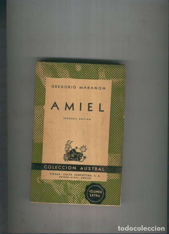 Libros: Amiel - Gregorio Mara&ntilde;on - Foto 1
