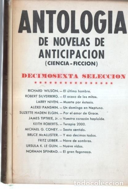 B&uuml;cher: Antologia de novelas de anticipacion decimosexta seleccion - Varios