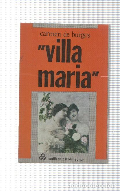 B&uuml;cher: coleccion la novela corta numero 41: Villa Maria - Carmen de Burgos