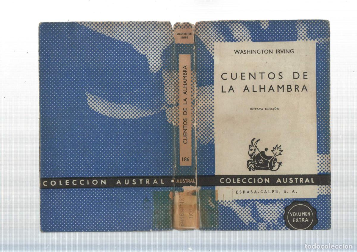 Libros: Coleccion Austral: Cuentos de La Alhambra - Washington Irving - Foto 1