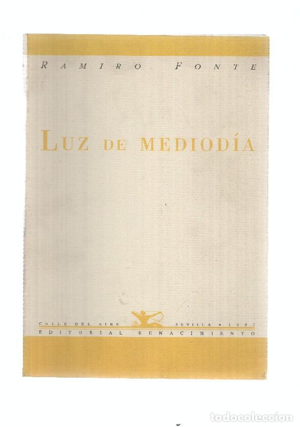 B&uuml;cher: Luz de mediodia (poesia) - Ramiro Fonte