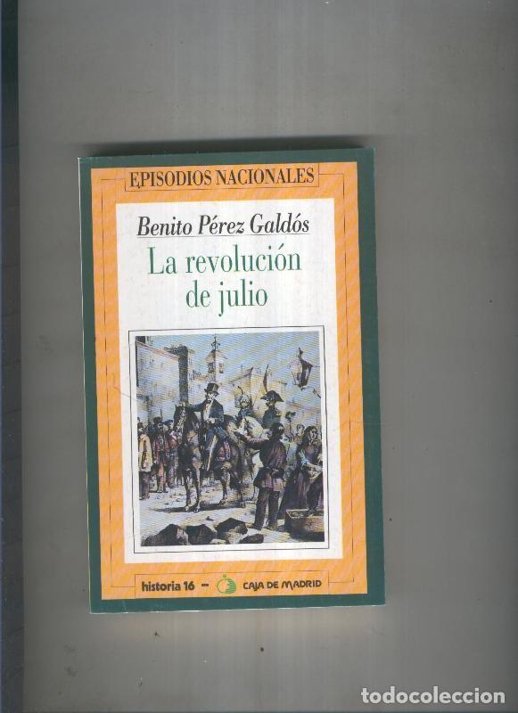 Livros em segunda m&atilde;o: Episodios nacionales: La revolucion de julio - Benito Perez Galdos