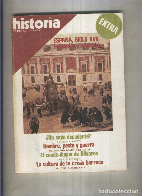 Livres: Historia 16 extra numero 12: Espa&ntilde;a, siglo XVII, esplendor y decadencia - Varios